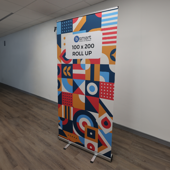 bsmart Premium Roll Up Banner Stand 1000 x 2000mm	